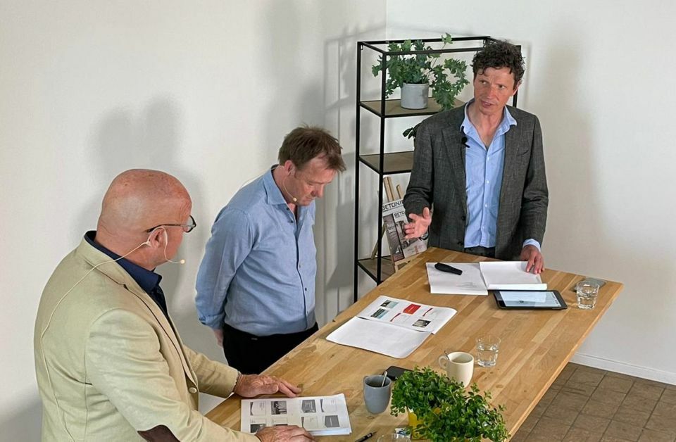 Van links naar rechts: Jurjen Talsma, Mark Schoorl en Jacques Linssen